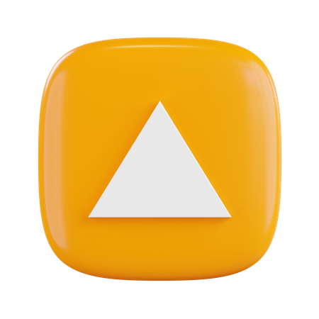 Up Arrow  3D Icon