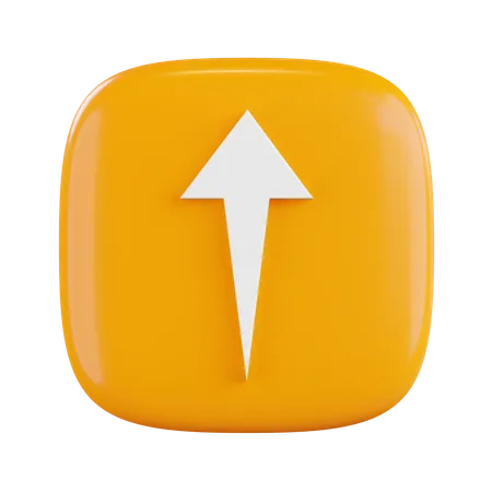 Up Arrow  3D Icon