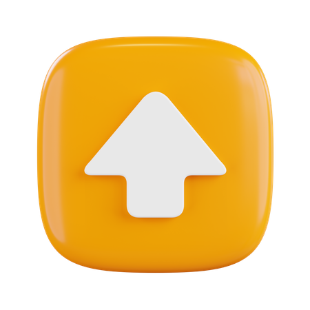 Up Arrow  3D Icon