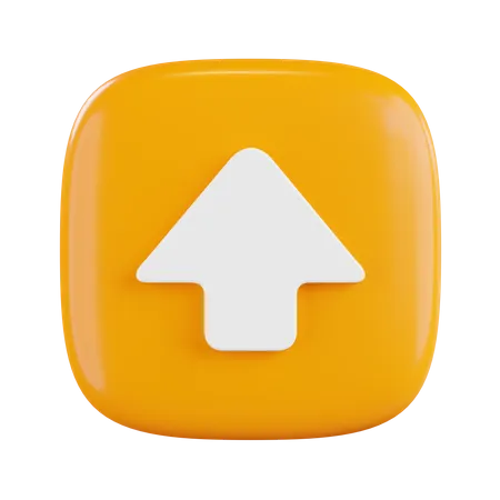 Up Arrow  3D Icon