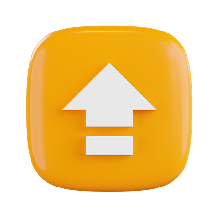 Up Arrow  3D Icon