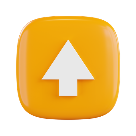 Up Arrow  3D Icon