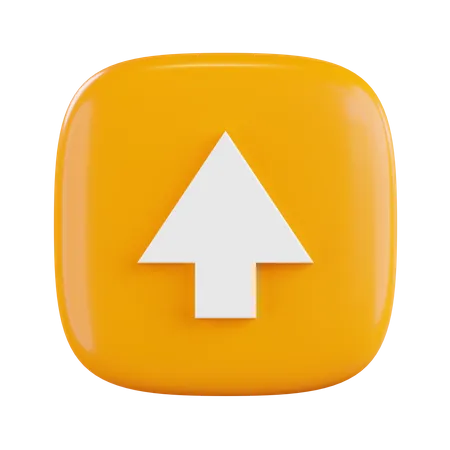 Up Arrow  3D Icon