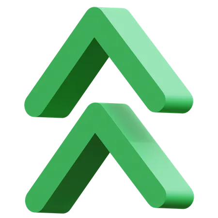 Up Arrow  3D Icon