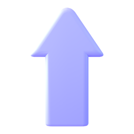 Up Arrow  3D Icon