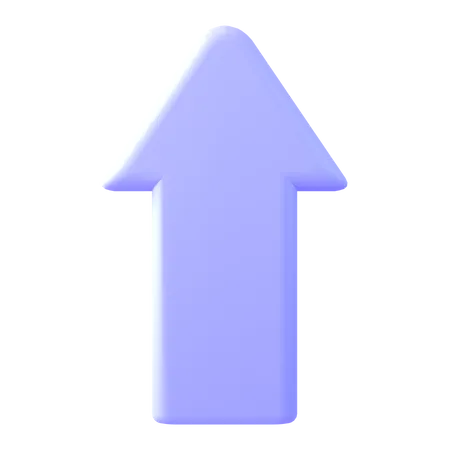 Up Arrow  3D Icon