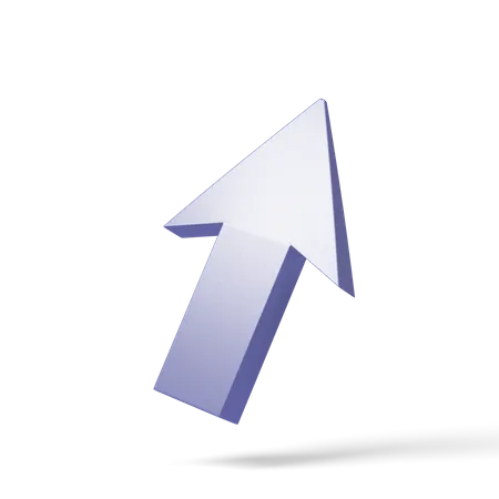 Up Arrow  3D Icon