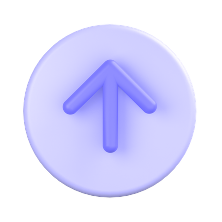 Up-arrow  3D Icon