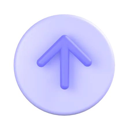 Up-arrow  3D Icon