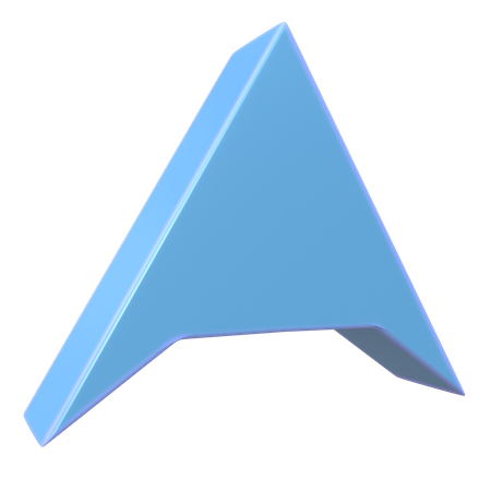 Up Arrow  3D Icon