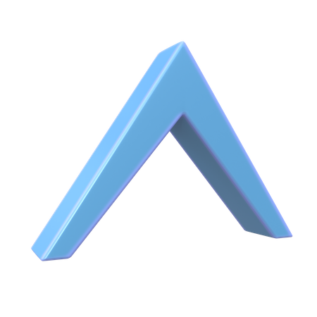 Up Arrow  3D Icon