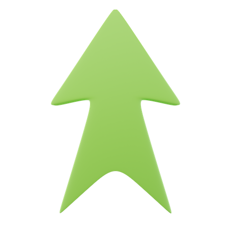 Up Arrow  3D Icon