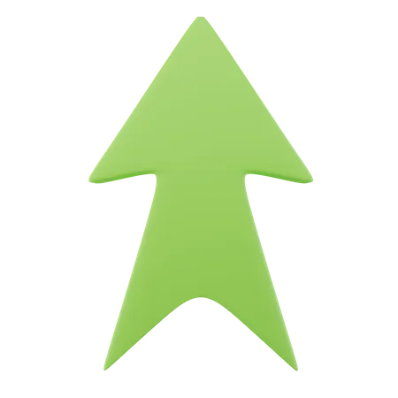 Up Arrow  3D Icon