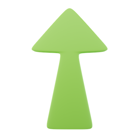 Up Arrow  3D Icon