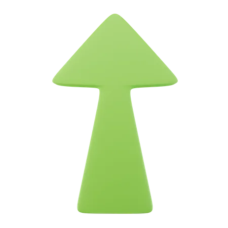 Up Arrow  3D Icon