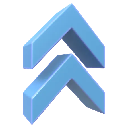 Up Arrow  3D Icon