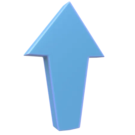 Up Arrow  3D Icon