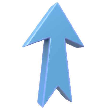 Up Arrow  3D Icon