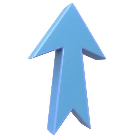 Up Arrow  3D Icon