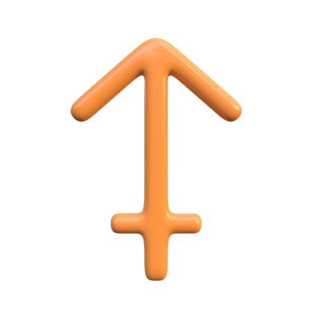 Up Arrow  3D Icon