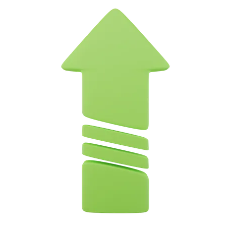 Up Arrow  3D Icon