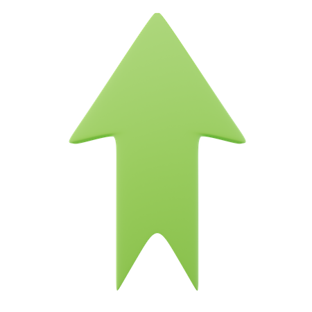 Up Arrow  3D Icon