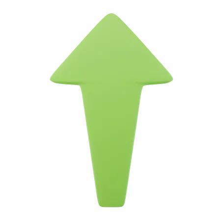 Up Arrow  3D Icon