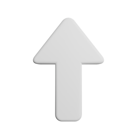 Up Arrow  3D Icon