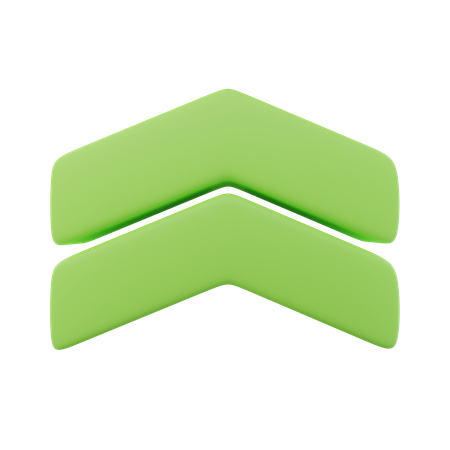 Up Arrow  3D Icon