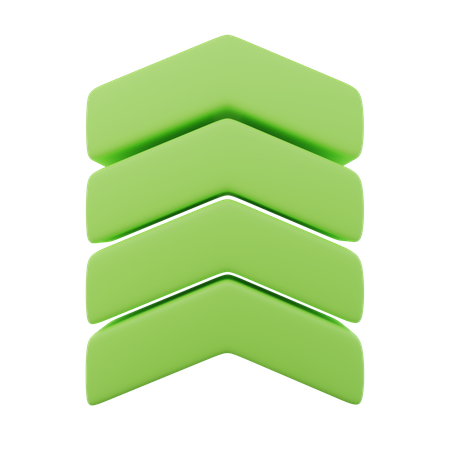 Up Arrow  3D Icon