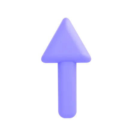 Up Arrow  3D Illustration