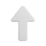 3d up arrow emoji