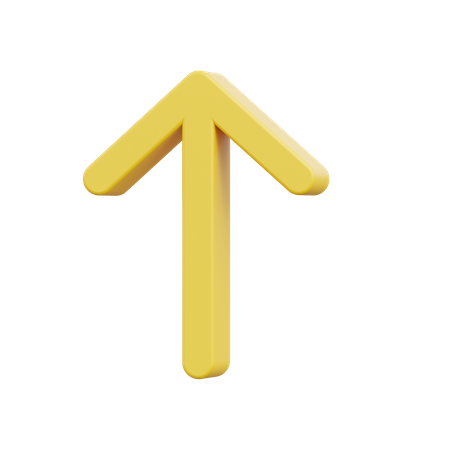 Up arrow  3D Icon