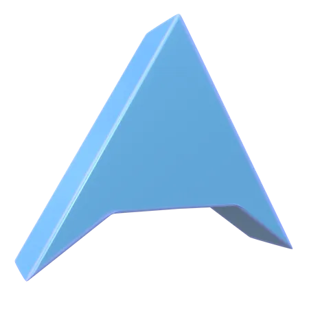 Up Arrow  3D Icon