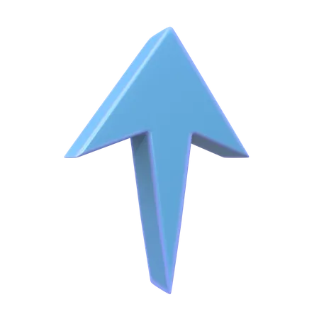 Up Arrow  3D Icon