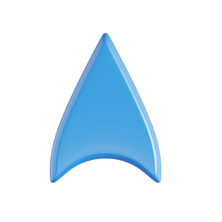 Up Arrow  3D Icon