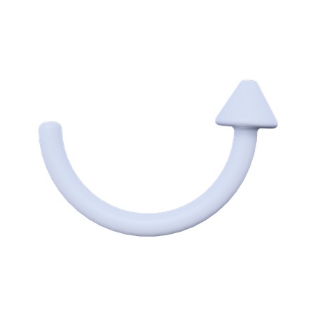 Up Arrow  3D Icon