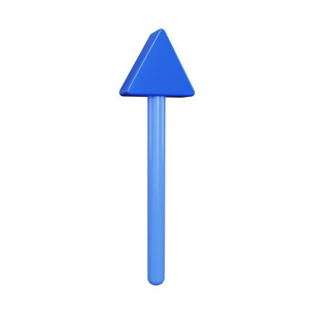 Up Arrow Arrow  3D Icon