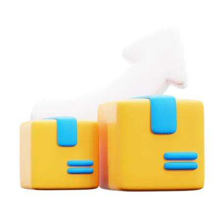 판매까지  3D Icon