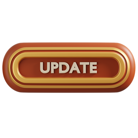 Update button  3D Icon