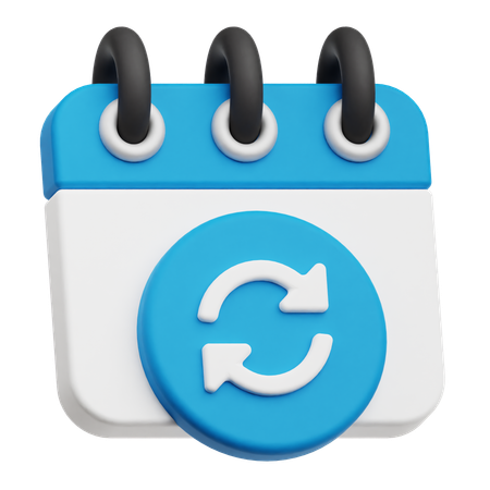 Update Calendar  3D Icon