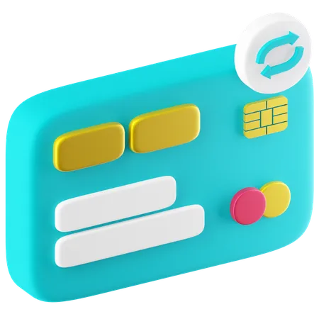 Update Payment  3D Icon