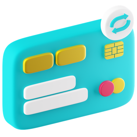 Update Payment  3D Icon