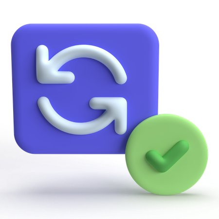 Update Success  3D Icon