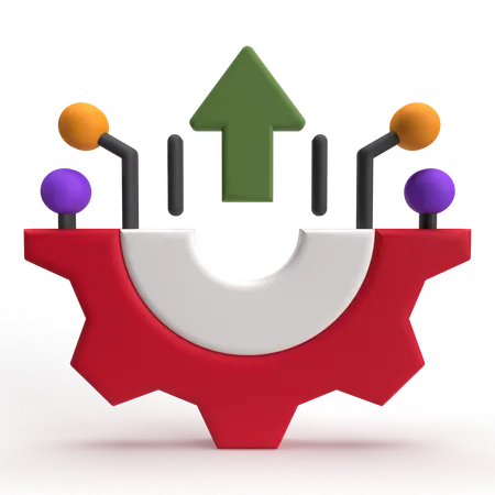 Upgrade  3D Icon