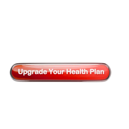 Upgrade Your Health Plan  3D Icon