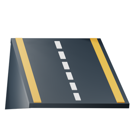 Uphill Road  3D Icon