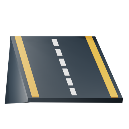 Uphill Road  3D Icon