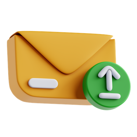 Upload  3D Icon