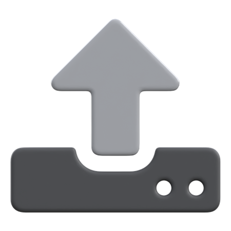 Upload  3D Icon
